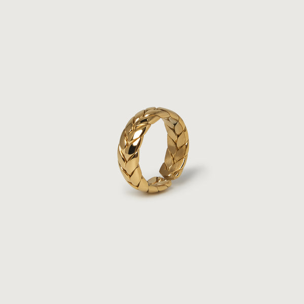 Gold Wheat Ring